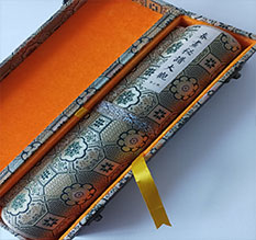 河口书画装裱案例